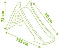 Skluzavka XS zelená 90 cm